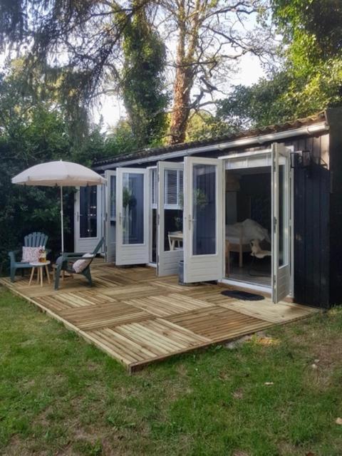 Lodge 'De Groene Parel' Схорл Экстерьер фото